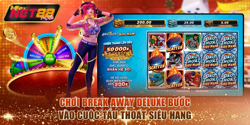 Chơi Break Away Deluxe bước vào cuộc tẩu thoát siêu hạng